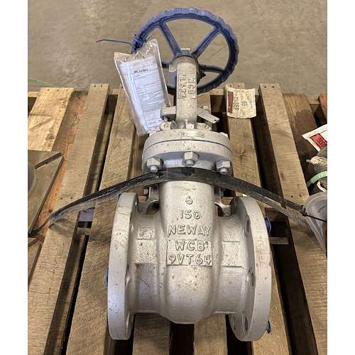 شیر فلکه کشویی فولادی نیووی neway